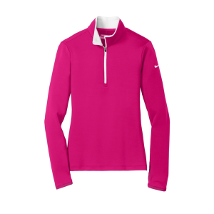 Nike Women's Dri-FIT Stretch 1/2-Zip Cover-Up.