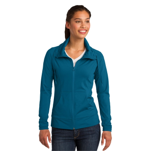 Sport-Tek® Ladies Sport-Wick Stretch Full-Zip Jacket