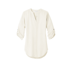 Port Authority Women's 3/4-Sleeve Tunic Blouse.