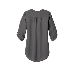 Port Authority Women's 3/4-Sleeve Tunic Blouse.