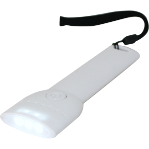 3 LED Flat Plastic Flashlight with Magnet