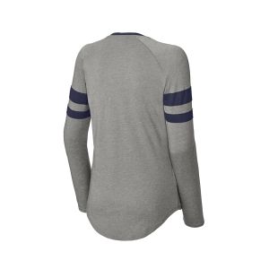 Sport-Tek Ladies Halftime Stripe Long Sleeve V-Neck Tee