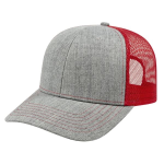 Blended Wool Acrylic Trucker Mesh Back Cap